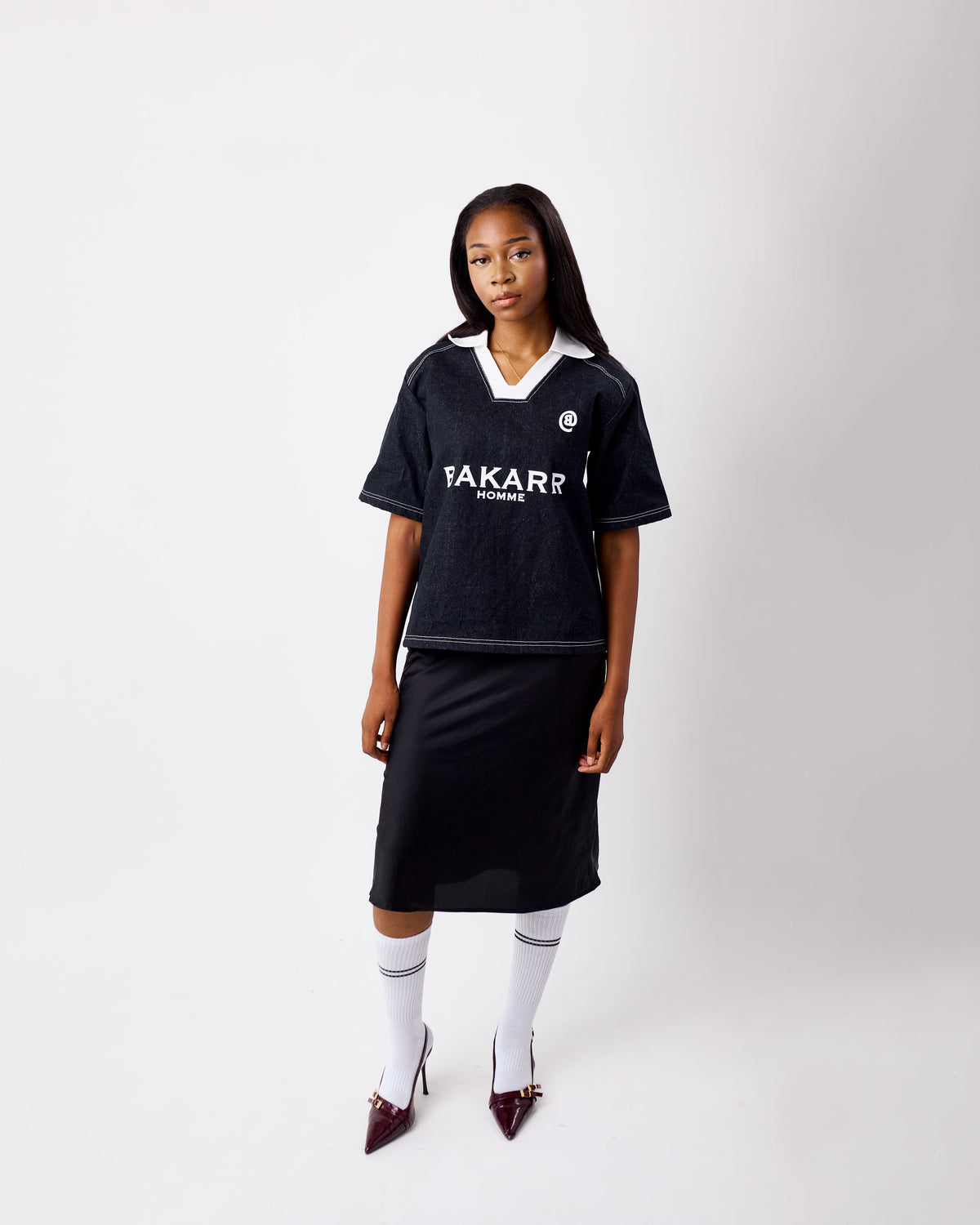 DENIM JERSEY